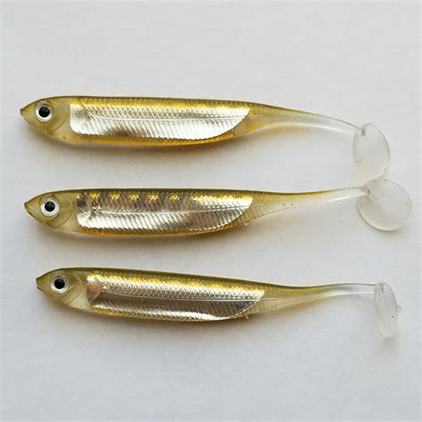 3 Realistic Minnow Soft Lure 3 Pack