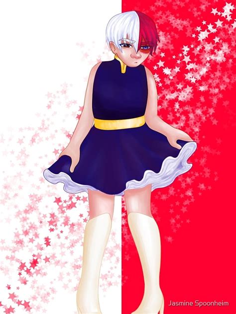Todoroki In A Dress Graphic T Shirt Dress For Sale By Jasbs Redbubble