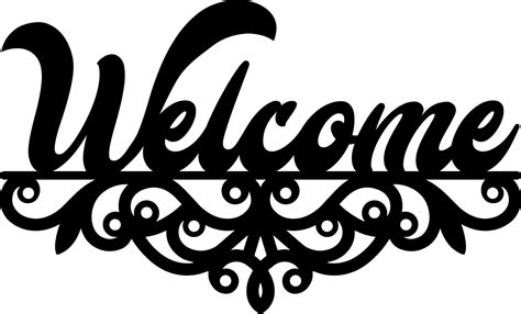 Welcome cut file. Welcome sign svg. wedding welcome svg. | Best Deals and Templates for Digital ...