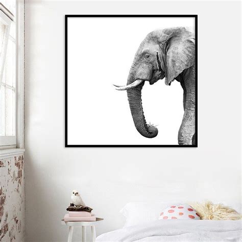 Cheap animal print wall decor. Cheap Animal Canvas Painting African Elephant Wall Art Poster Print Pictures For Living Room Bed ...