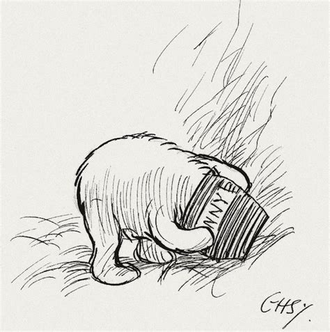 This cartooning lesson with guide you simply through drawing this iconic disney character. Gems: E.H. Shepard's Original Winnie the Pooh Drawings