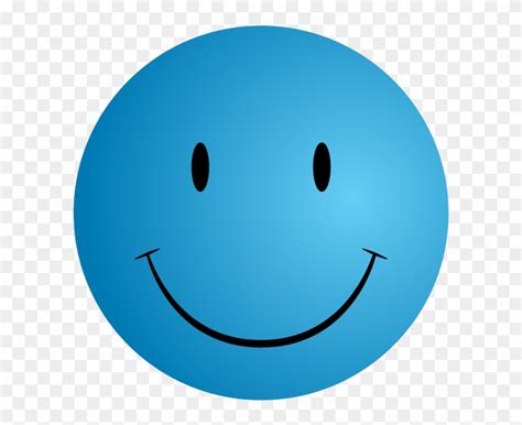 Blue Smiley Face Png Transparent Png 766x76640847 Pngfind