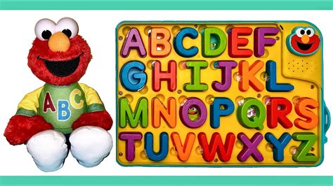 Learn Letters And Colors Learn The Alphabet With Elmos Abc Bus