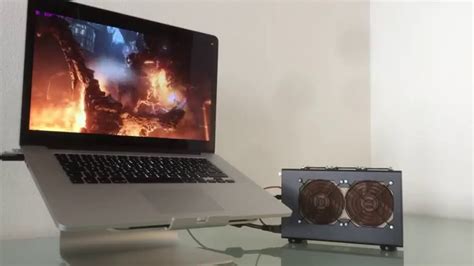 The cpu performance is decent, although it's not quite at the same time, the heat on the macbook pro itself is very dramatically improved when running with an external graphics card, after all, the internal gpu. MacBook Pro Retina with external graphics card GTX 970 - Firestrike Benchmark - YouTube