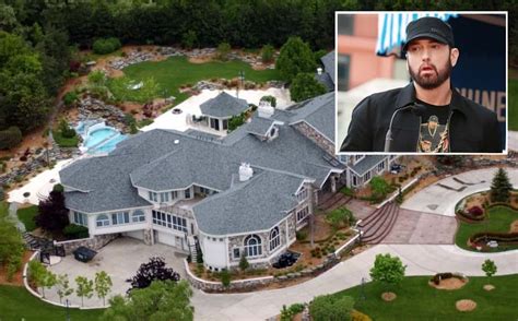 Eminems Former Rochester Hills Mansion Is Back On The Market