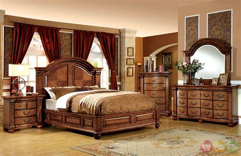 The french bedroom company, haywards heath, united kingdom. Bellagrand Luxurious Antique Tobacco Oak Bedroom Set with ...