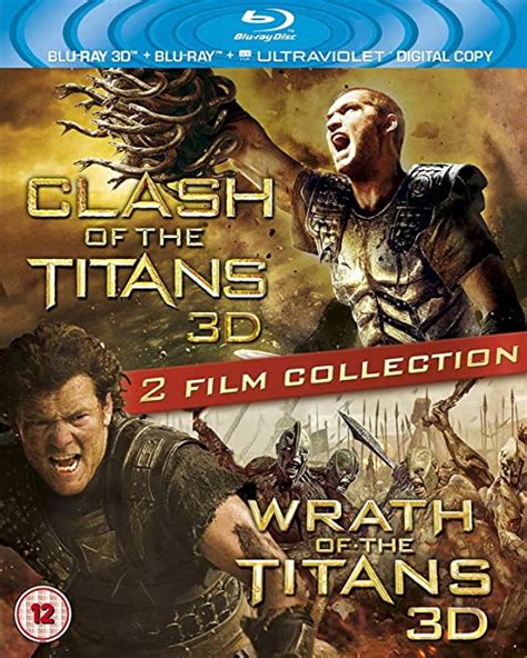 Clash Of The Titans Wrath Of The Titans Blu Ray 3d 2012 Region Free Uk Sam