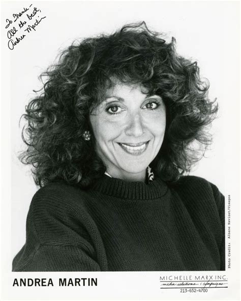 Andrea Martin Autographed Inscribed Photograph Historyforsale Item