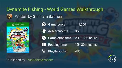 Dynamite Fishing World Games Walkthrough