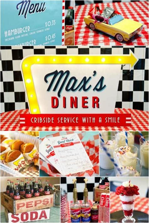 By ayfiel in workshop home improvement. A 50's Diner Inspired Boy's 1st Birthday Party ...