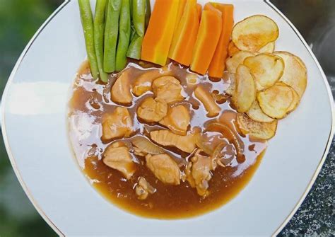 ½ kg daging ayam ½ sdt kunyit bubuk ½ sdt garam bumbunya : Resep Bistik Ayam oleh MENU DIET LDA - Cookpad