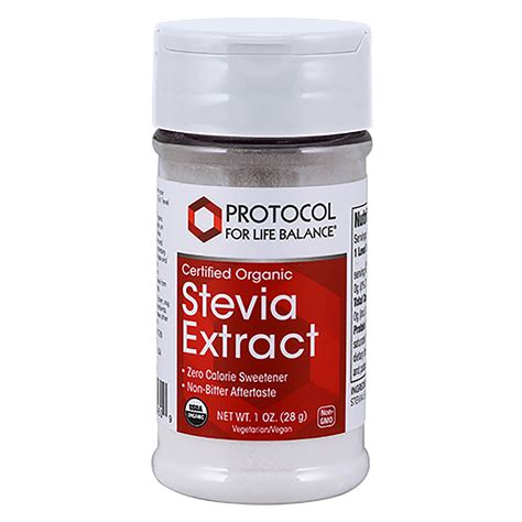 Stevia Extract Powder - 1 ounce - Spectrum Supplements