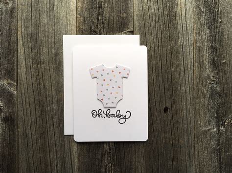 Baby Onesie Card Assorted Prints
