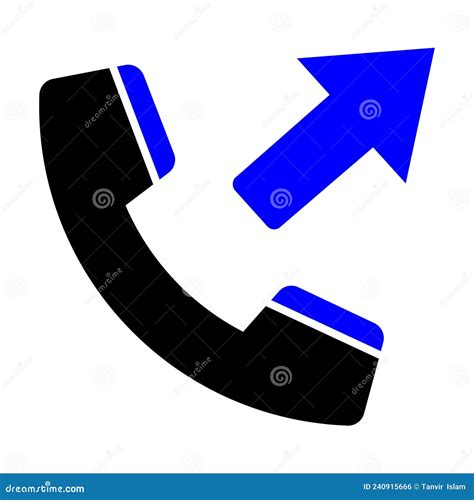 Outgoing Call Icon Stock Vector Illustration Of Call 240915666