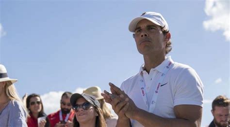 Rafa Nadal Stops In To Visit Tiger Woods At Hero World Challenge In