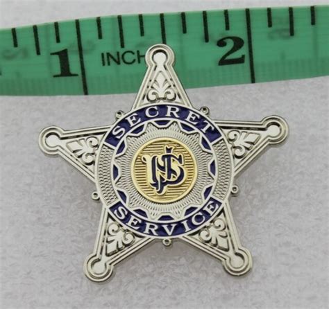 Us Secret Service Usss Silver Star Pin For Sale Online Ebay