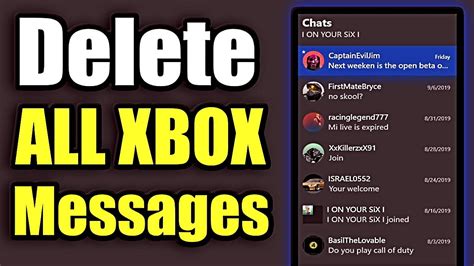 How To Delete All Xbox One Messages Fast Delete Xbox Live Message