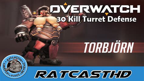 Overwatch Torbjorns 30 Turret Defense Full Match Youtube