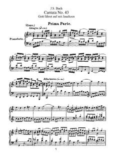 Here are 4 possible meanings. Gott fähret auf mit Jauchzen, BWV 43 von J.S. Bach auf ...
