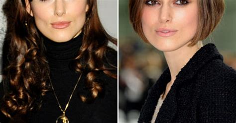 Keira Knightley Falls Hottest Hair Makeovers Us Weekly