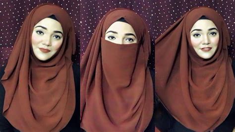 full coverage hijab style with chiffon hijab ft ohg mutahhara♥️ youtube