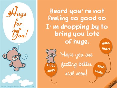 Hugs For You Free Get Well Soon Ecards Greeting Cards 123 Greetings