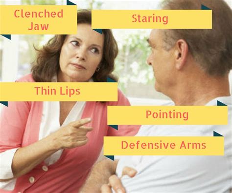 Aggressive Body Language Body Language Psychology Guidance
