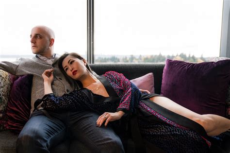 Couple Laying On The Couch At W Hotel Eforelisa