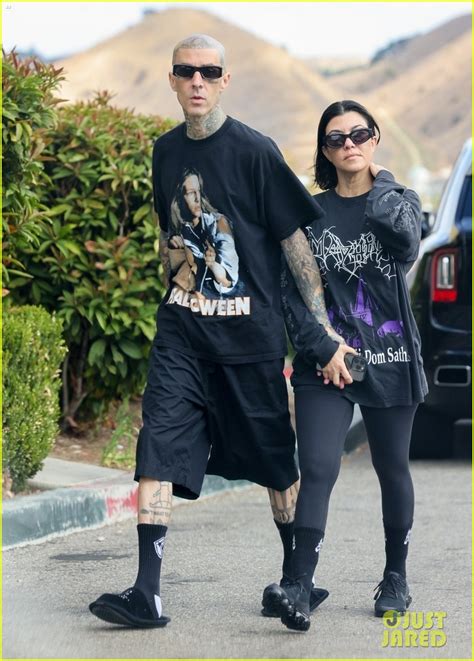 Kourtney Kardashian And Travis Barker Pick Up Her Poosh Potion Detox Smoothies From Erewhon Photo