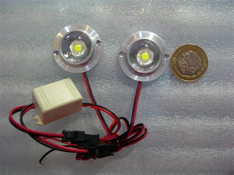 Estrobos De Led Luz Blanca Para Autos Y Motos - $ 160.00 en Mercado Libre