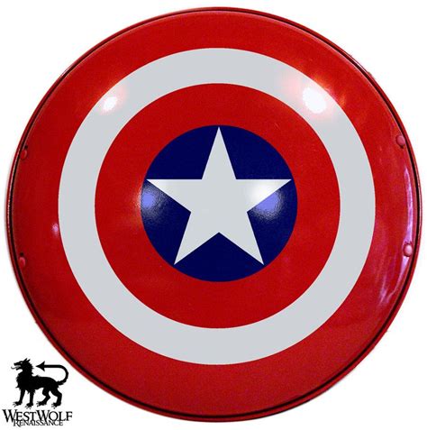 Solid Steel American Hero Shield Full Size And Etsy American Heroes