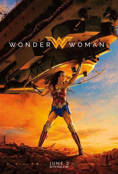 Affiche du film Wonder Woman - Affiche 6 sur 13 - AlloCiné