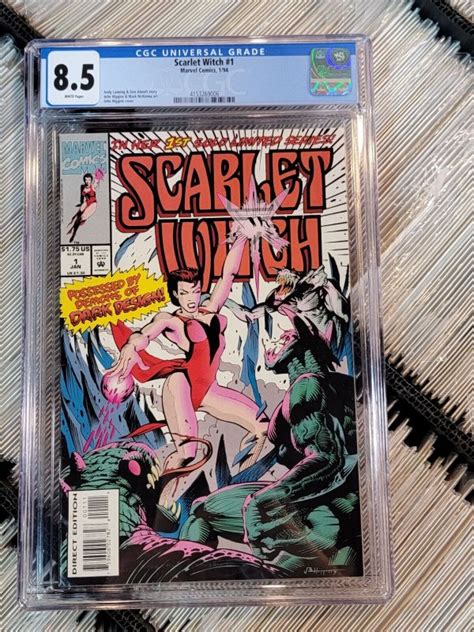 Cgc 85 Scarlet Witch 1 Comic Book 1994 Marvel Comic Books Modern