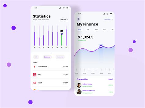 Finance App By Emil Komachkov On Dribbble
