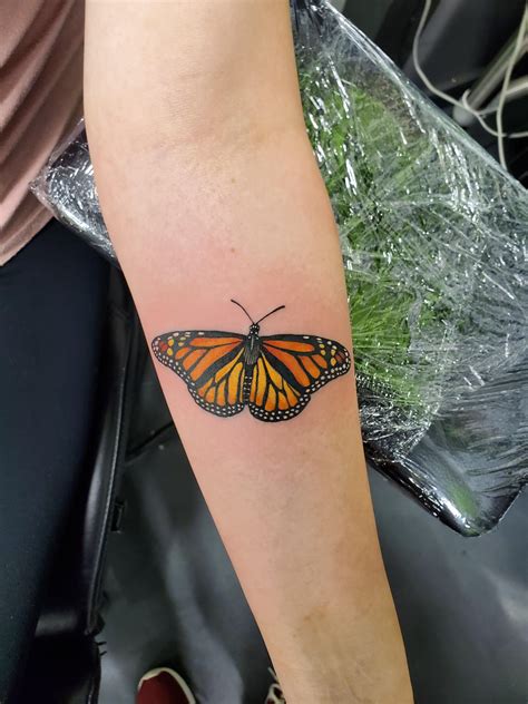 Monarch Butterfly By Amelia Westerholm At Inkheart Tattoo Chaska Mn