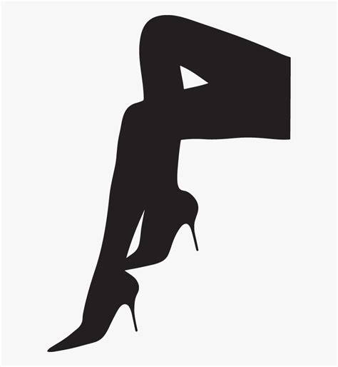 Leg High Heel Silhouette Free Transparent Clipart Clipartkey