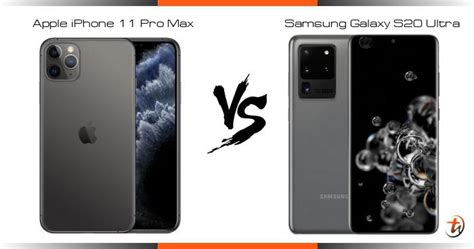 But if you want it in malaysia, we also have a price list for these phones in malaysia. Compare Apple iPhone 11 Pro Max vs Samsung Galaxy S20 ...