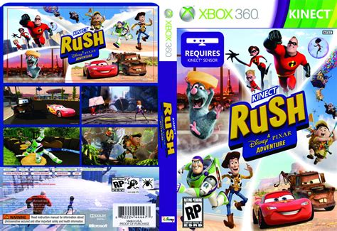 Supercapas Kinect Rush Disney Pixar Adventure