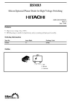 Hsm Datasheet Pdf Hitachi Renesas Electronics