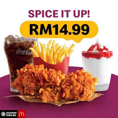 mcd ayam goreng spicy (2pcs) quantity. 19 Jun 2020 Onward: McDonald's Ayam Goreng McD Super Value ...