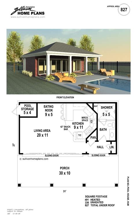 Untitled Pool House Plans Pool House Designs Pool Houses
