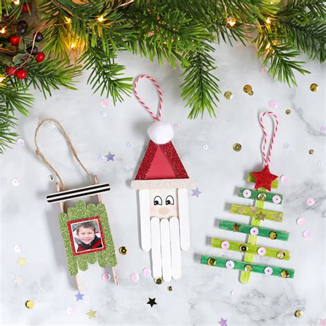 Popsicle Stick Christmas Crafts The Craft Patch