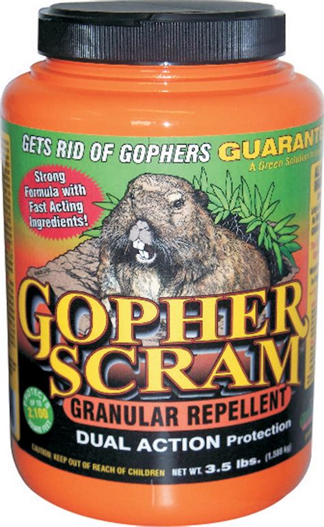 Pest control companies with local knowledge are. Natural Gopher Repellent - Natural Gopher Control ...