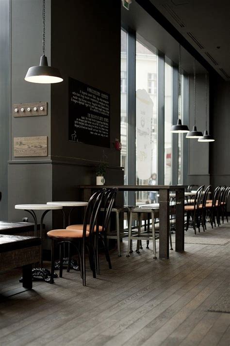 Modern Cafe Design With Spacious Interior Founterior