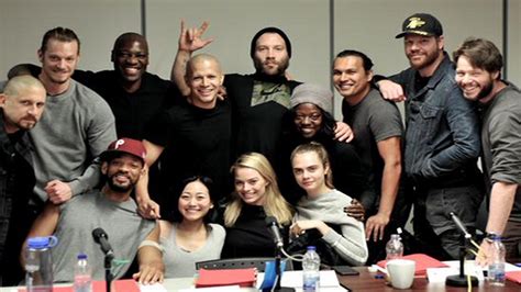 First Suicide Squad Cast Photo Is Here Entertainment Tonight