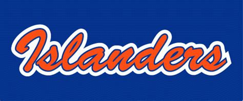The new york islanders can into existence in 1972 and have only updated their logo a handful of times. New York Islanders Wordmark Logo - National Hockey League ...