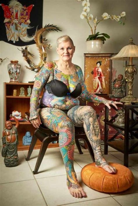 10 Pictures Of The Most Tattooed Pensioners In The World
