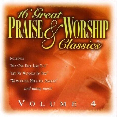 16 Great Praise And Worship Vol 4 By Various CD 2002 For Sale
