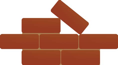 Download Brick Wall Png Vector Element Bricks Vector Png Clipart