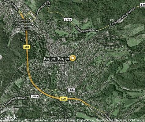 Haueneberstein is situated north of balg. Baden-Baden: video, popular tourist places, Satellite map, Images - Baden-Wuerttemberg - Germany ...